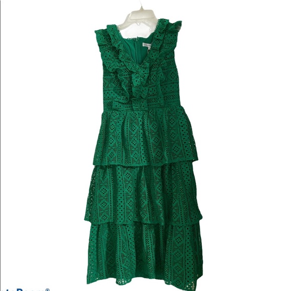 Endless Rose Dresses & Skirts - Endless Rose All Over Lace Green Dress NWT Medium